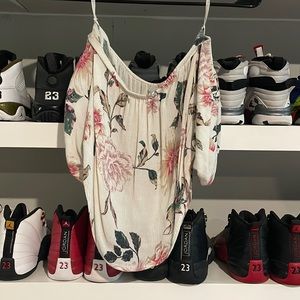 Off the shoulder shirt